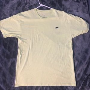 VANS light green skateboard t shirt large perfect
